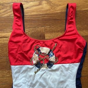 Escada 36 Nautical One Piece